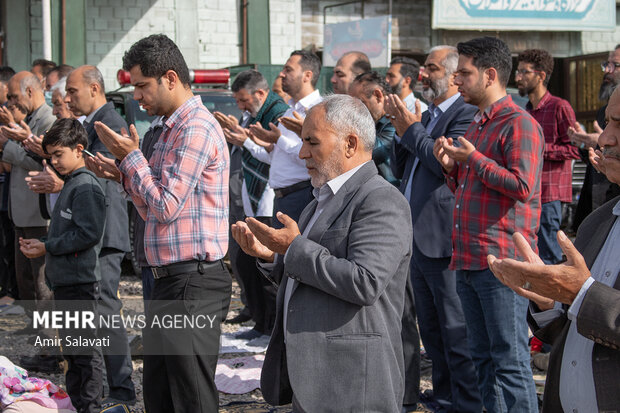 نماز عید فطر در سمنان