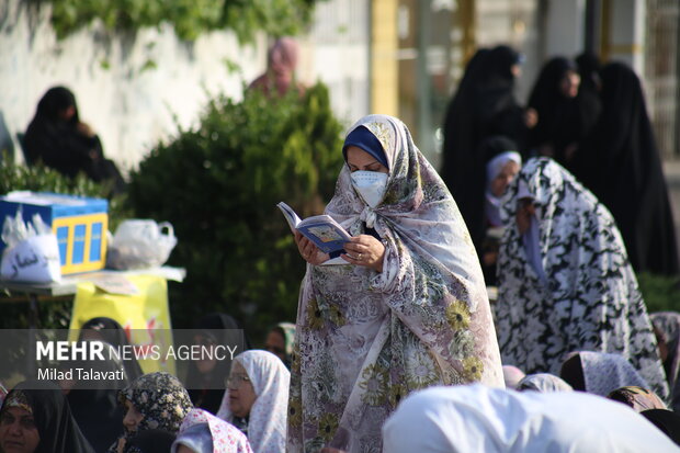 برگزاری نماز سعید فطر در رشت