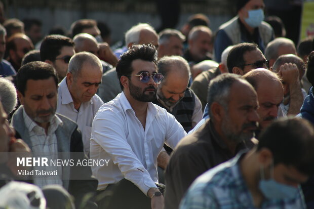 برگزاری نماز سعید فطر در رشت