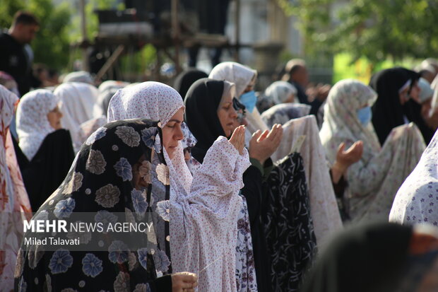 برگزاری نماز سعید فطر در رشت