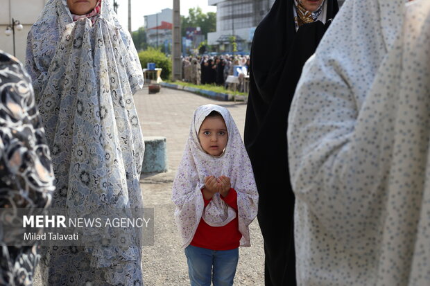 برگزاری نماز سعید فطر در رشت