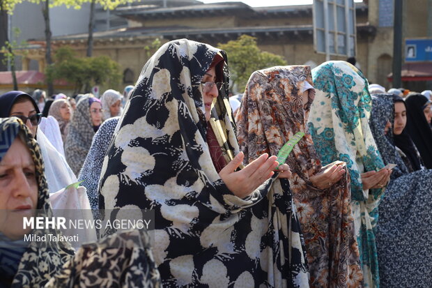 برگزاری نماز سعید فطر در رشت