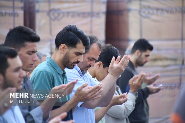 برگزاری نماز سعید فطر در رشت