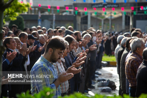 نماز عید فطر در قزوین