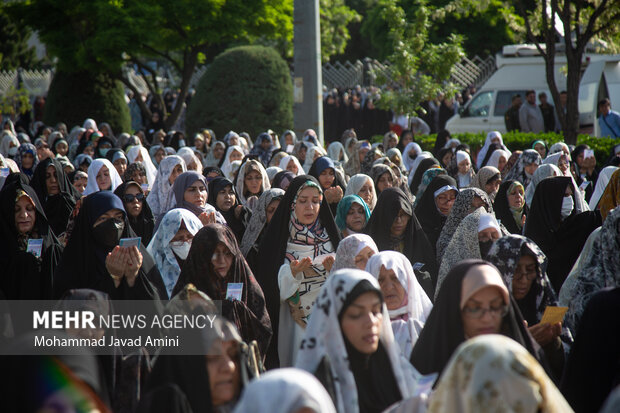 نماز عید فطر در قزوین