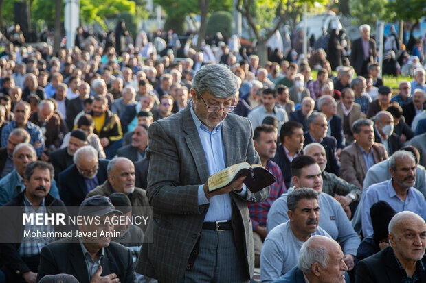 نماز عید فطر در قزوین