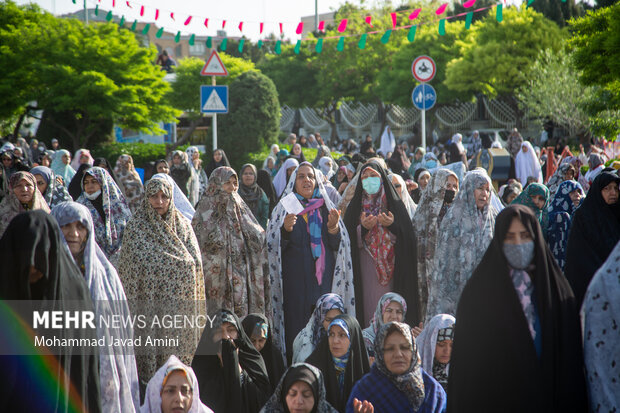 نماز عید فطر در قزوین