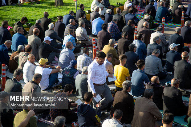 نماز عید فطر در قزوین