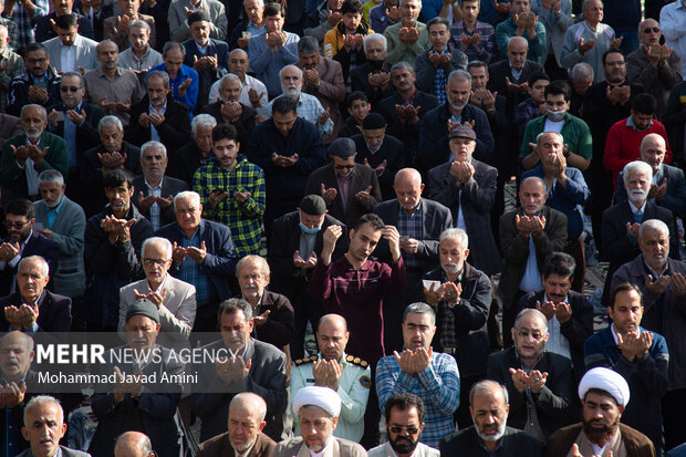 نماز عید فطر در قزوین