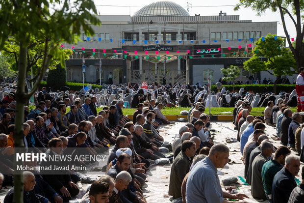 نماز عید فطر در قزوین