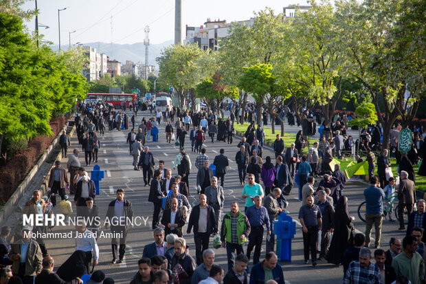 نماز عید فطر در قزوین