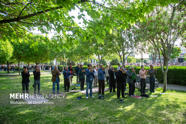 نماز عید فطر در قزوین