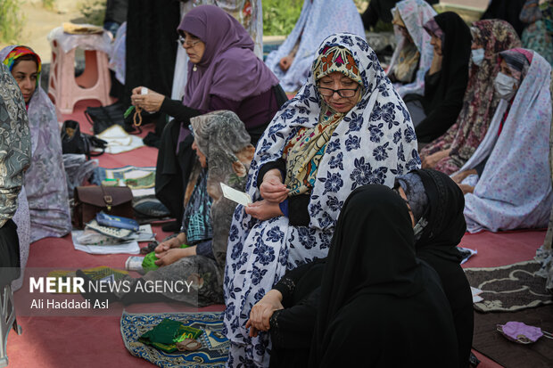 نماز عید سعید فطر صبح روز شنبه ۲ اردیبهشت ۱۴۰۲ در شهرک اکباتان تهران اقامه شد