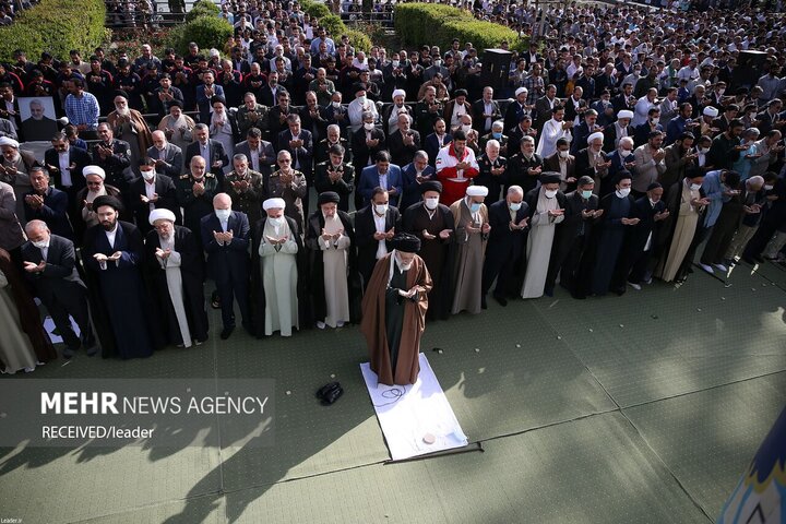 Eid al-Fitr prayers in Tehran