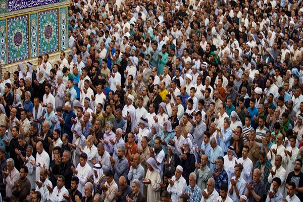 VIDEO: Eid al-fitr prayers in Imam Ali holy shrine 