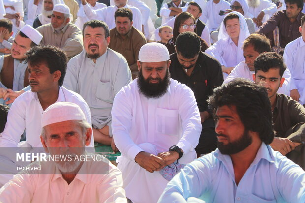 اقامه نماز عید فطر اهل سنت چابهار