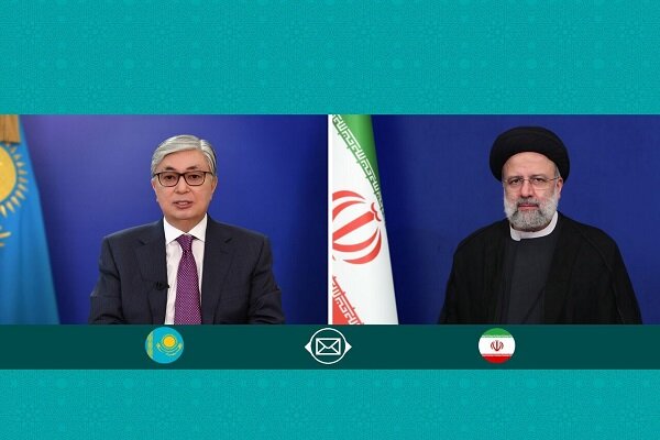 Kazakistan Cumhurbaşkanı'ndan Reisi'ye tebrik mesajı  Kazakistan Cumhurbaşkanı'ndan Reisi'ye tebrik mesajı