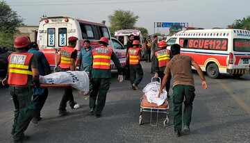 پاکستانی شہر اوکاڑہ میں ٹریفک حادثہ، 7 افراد جاں بحق