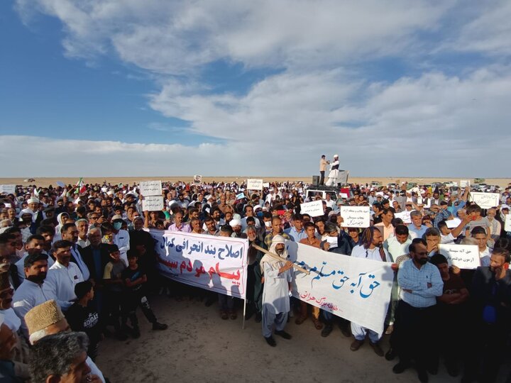 سکوت مردم سیستان برای حقابه شکست/حکایت خشکسالی در تنگه احد ایران