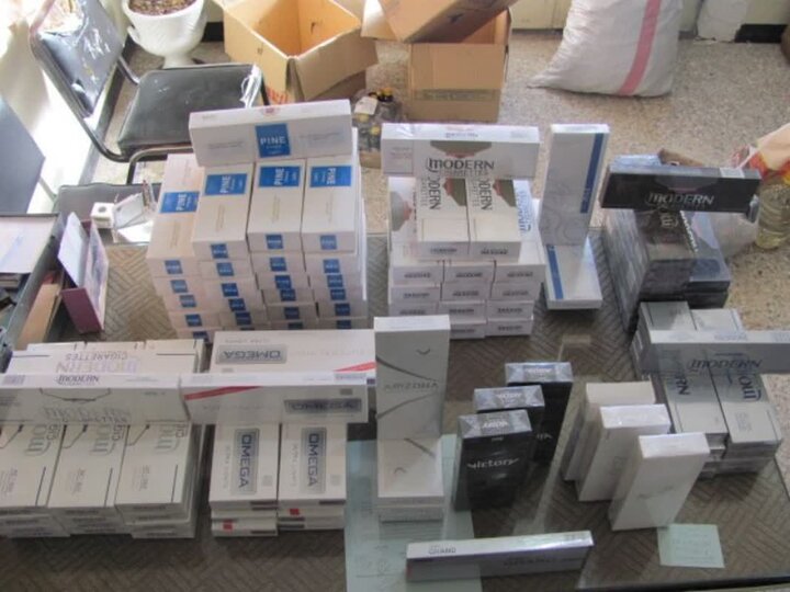 بیش از ۲۰ هزار نخ سیگار قاچاق از شهر جدید مهستان جمع‌آوری شد
