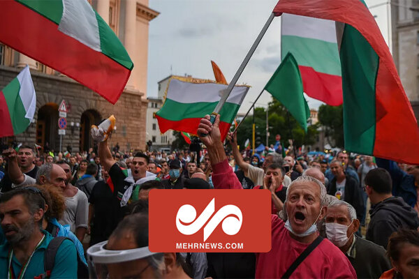 تظاهرات علیه ناتو در بلغارستان