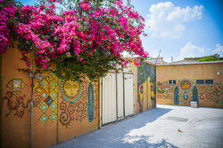 Gallery alley in Shiraz's Qavam House