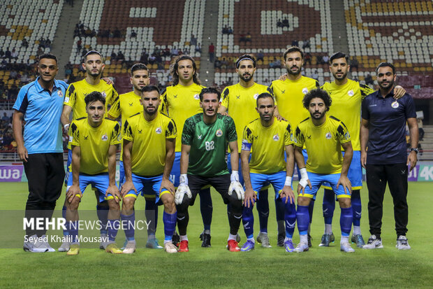بازی فوتبال فولاد خوزستان و نفت مسجدسلیمان 3