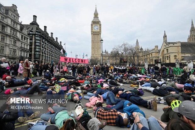 تظاهرات در لندن