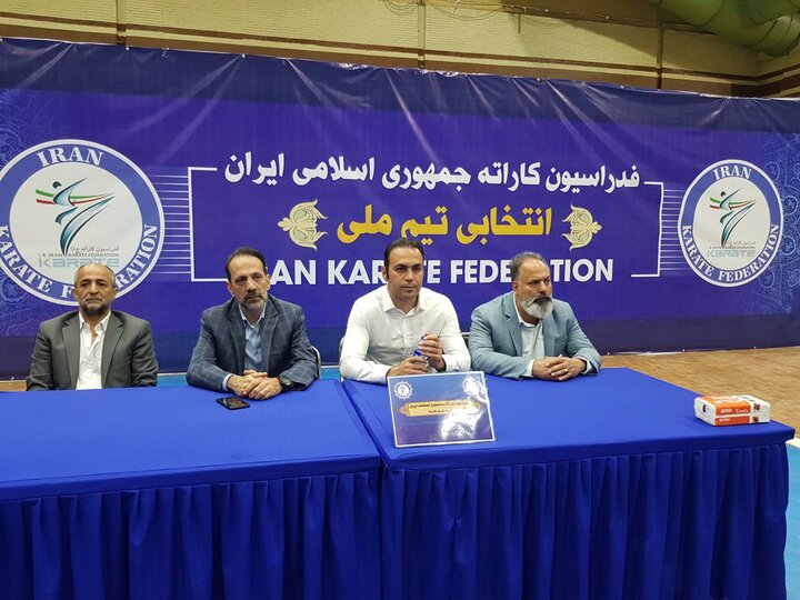 استقبال بزرگان کاراته از رقابتهای انتخابی تیم ملی