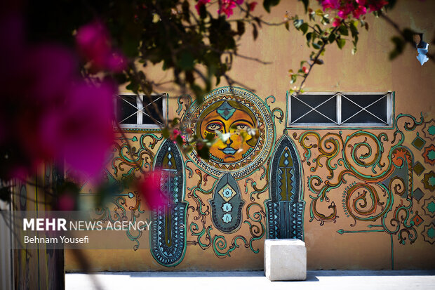 Gallery Alley in Shiraz's Qavam House