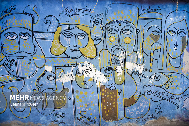 Gallery Alley in Shiraz's Qavam House