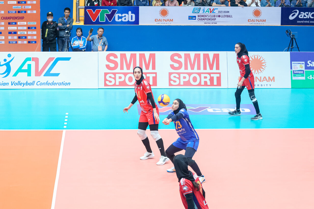 Paykan lose to Sport Center 1 at 2023 Asian Club Volleyball opener