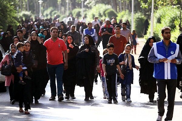 همایش بزرگ پیاده‌روی خانوادگی در شهر کرمانشاه برگزار می‌شود