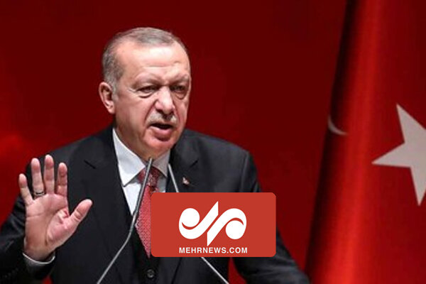 قطع ناگهانی مصاحبه رئیس جمهور ترکیه به‌دلیل درد معده! 