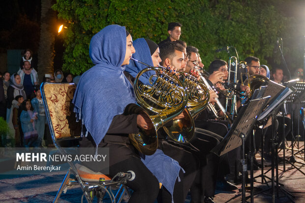 Opening ceremony of Shiraz Symphony Orchestra
