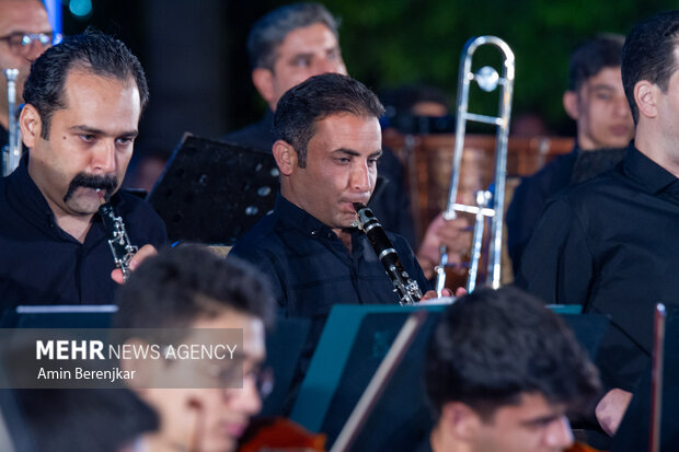 Opening ceremony of Shiraz Symphony Orchestra
