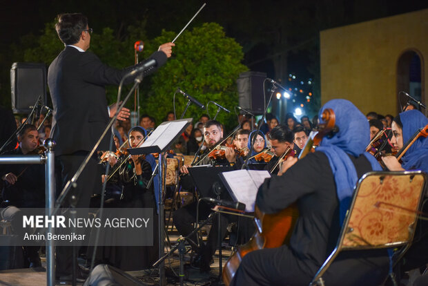 افتتاح ارکستر سمفونیک شیراز همزمان با هفته بزرگداشت سعدی