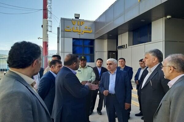 معاون وزیر راه از ترمینال جدید فرودگاه شهدای ایلام بازدید کرد