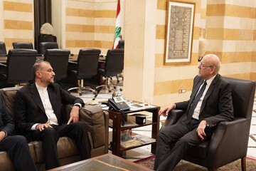 Iran's Amir-Abdollahian meets Lebanese PM, parl. speaker