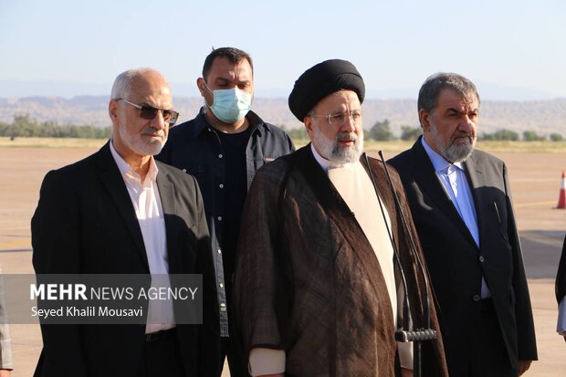 رئيس البلاد في زيارة تفقدية لمحافظة خوزستان جنوبي إيران