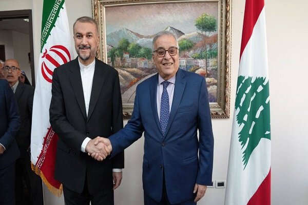 İran ve Lübnan dışişleri bakanları biraraya geldi