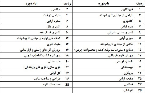 طرح ویژه دانشگاه آزاد برای مهارت آموزی و کارآفرینی دانشجویان