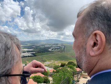 VIDEO: Iran FM visits Lebanese border with Israeli regime