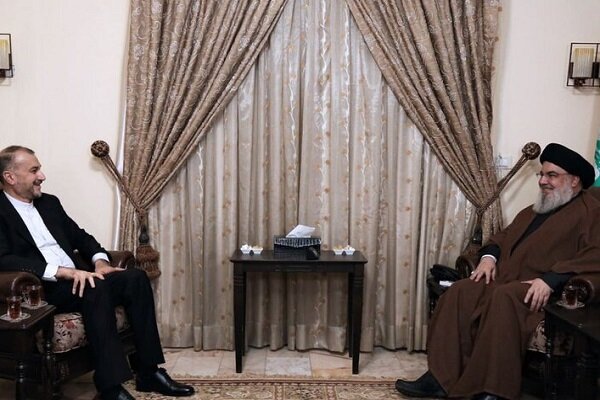 Amir-Abdollahian meets with Hassan Nasrallah in Lebanon