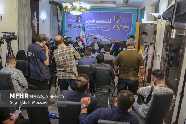 نشست خبری با اصحاب رسانه خوزستان