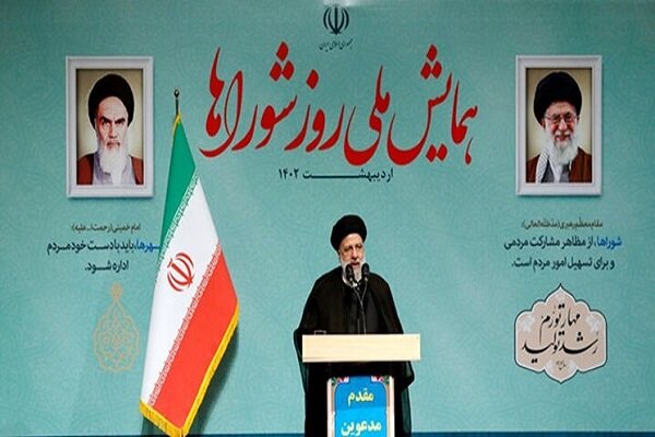 الرئيس الايراني: الجمهورية الإسلامية مبنية على آراء الشعب وارادتهم