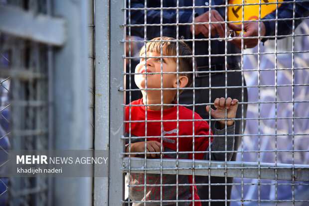 پشت میله های قفس