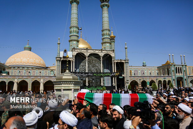 Funeral for martyr Ayatollah Soleimani 