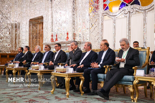 دیدار رئیس جمهور عراق بارئیس مجلس شورای اسلامی 9