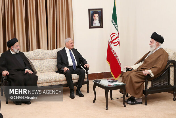 Leader's meeting with Iraqi president